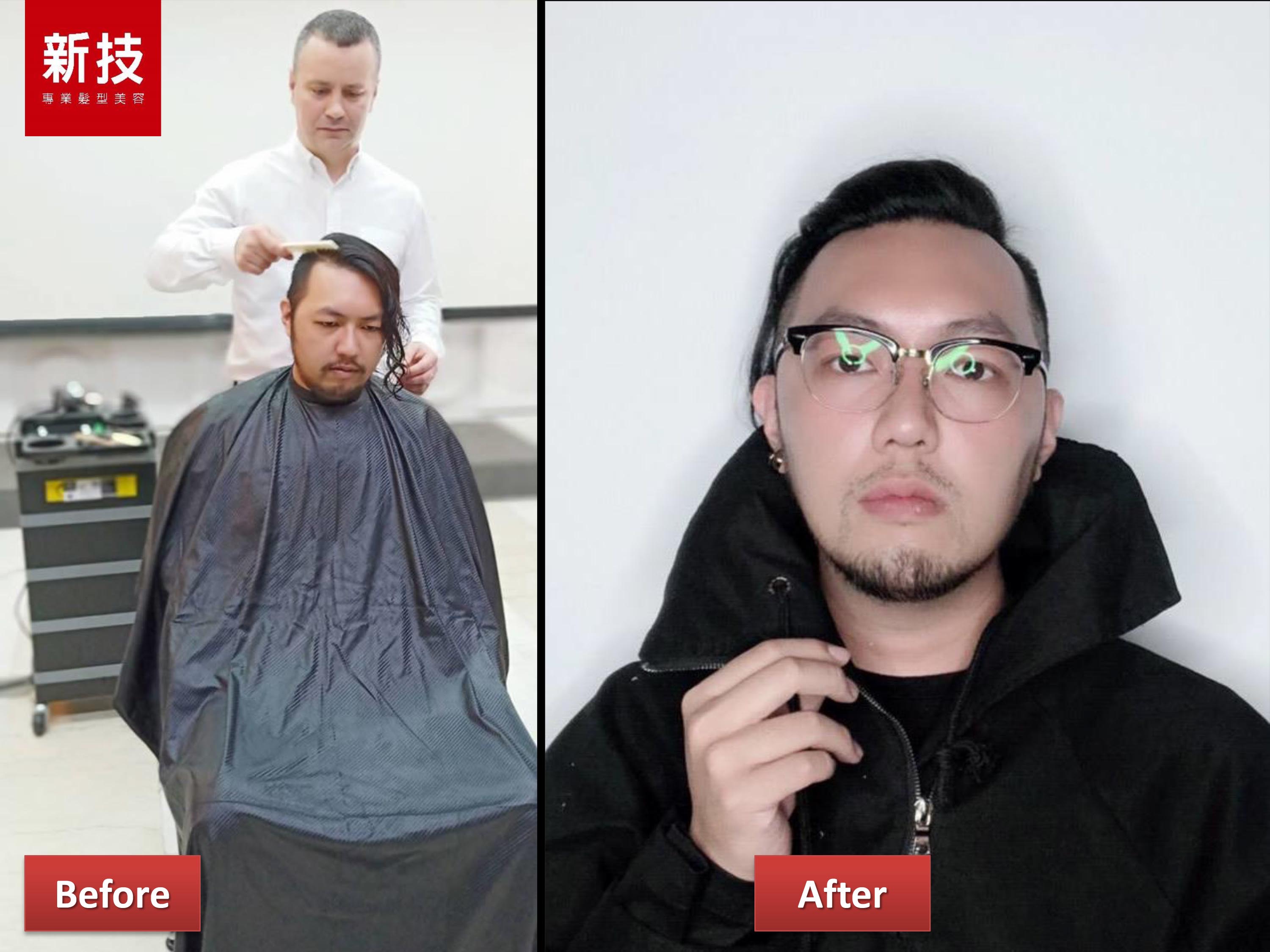 新技髮型歐美男士趨勢髮型