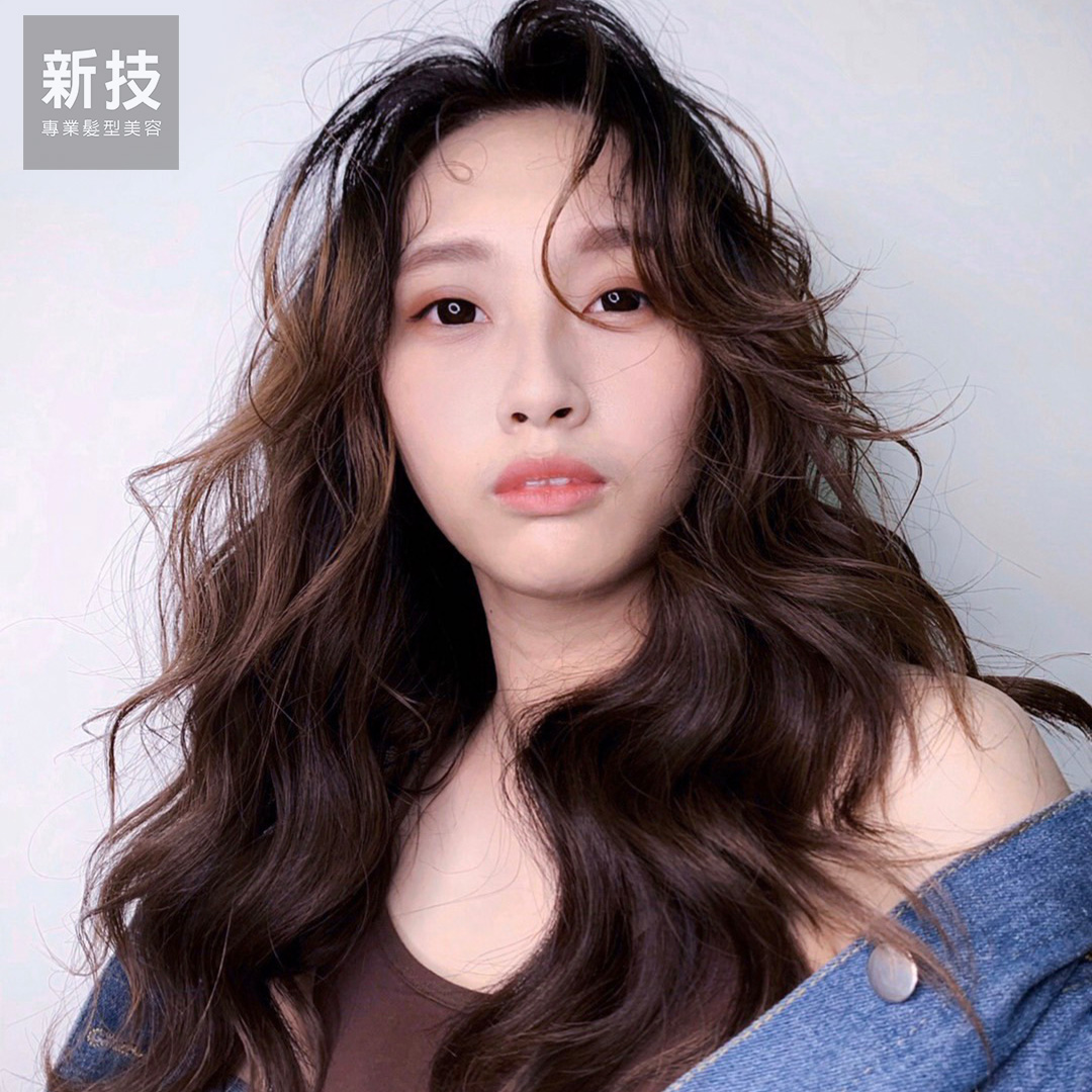 慵懶系女孩燙髮新技髮