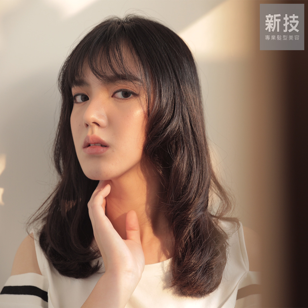 慵懶系女孩手工燙新技髮型