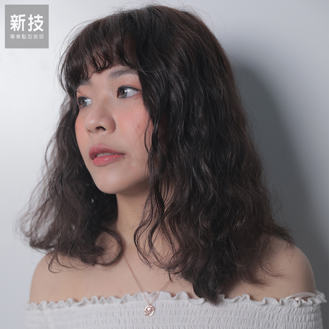 慵懶系女孩泰迪捲新技髮型