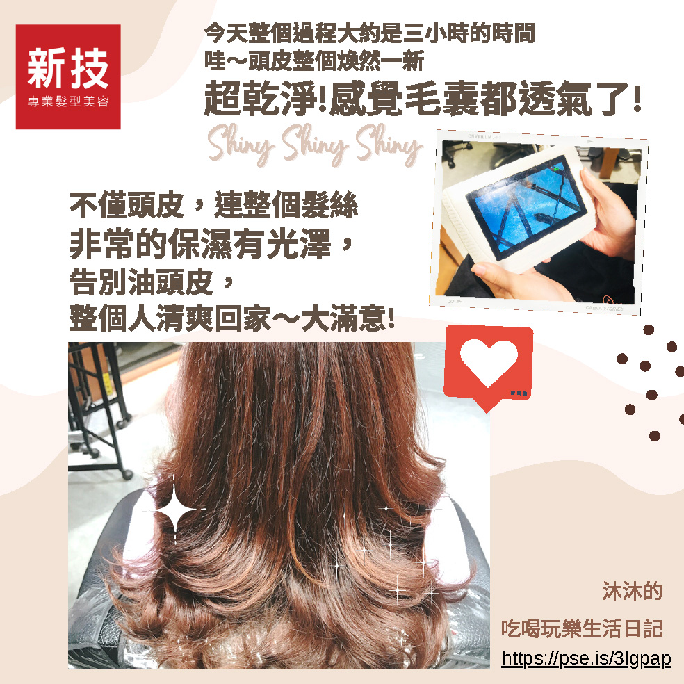 新技髮型頭皮SPA